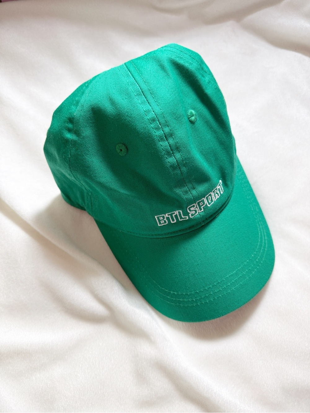 Brunette The Label "BTL SPORT" Kelly Green Baseball Cap Hat